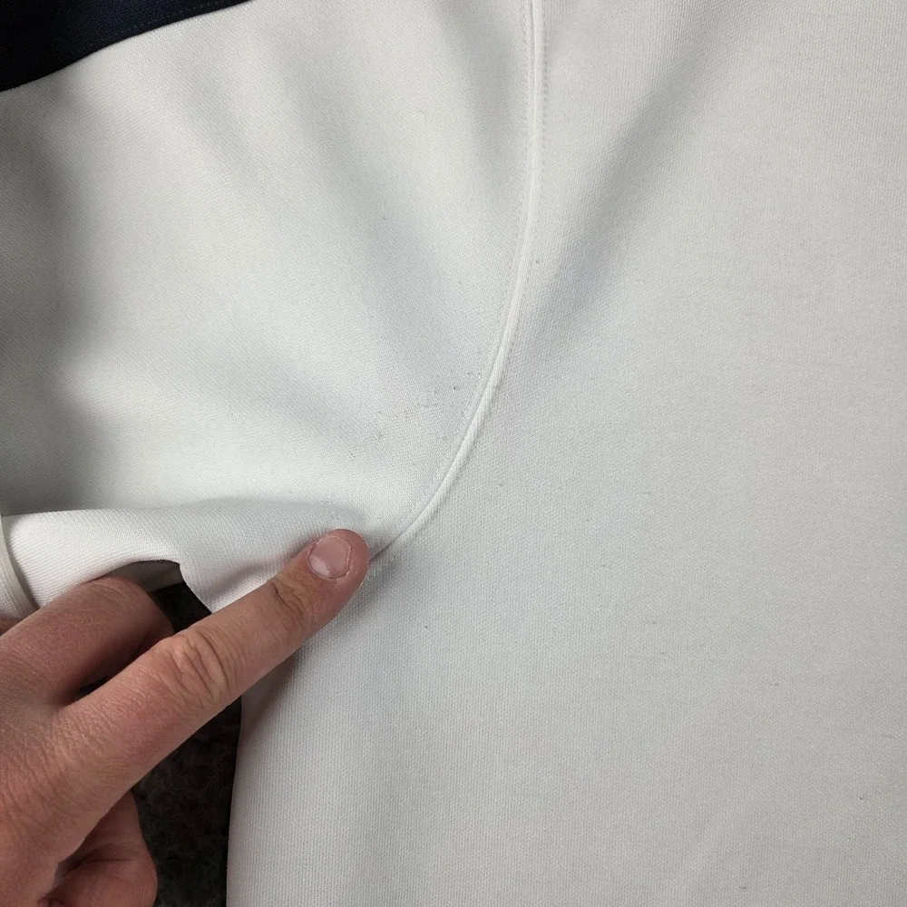 The North Face Track Jacket Mens 2XL White Full Zip Retro Y2K‎